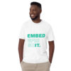 Embed Epic Shit Green White Shirt - Image 2