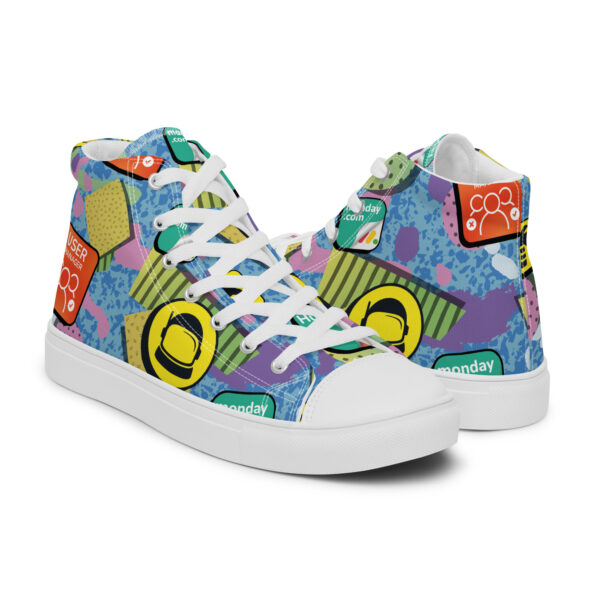 Men’s high top canvas shoes - Image 4