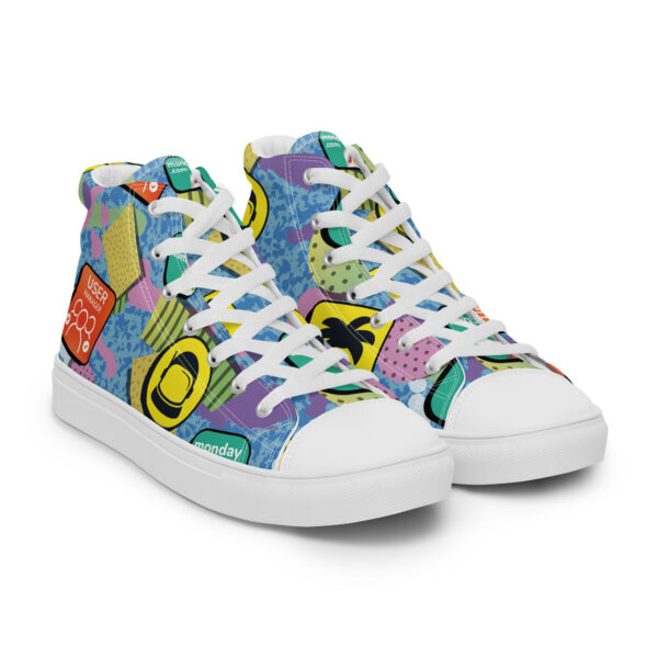 Women’s high top canvas shoes - Image 4